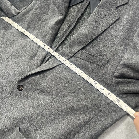 Men's J. Crew Knit Wool Cotton Blend Blazer XL Gray NWT! AX264 - Picture 9 of 16